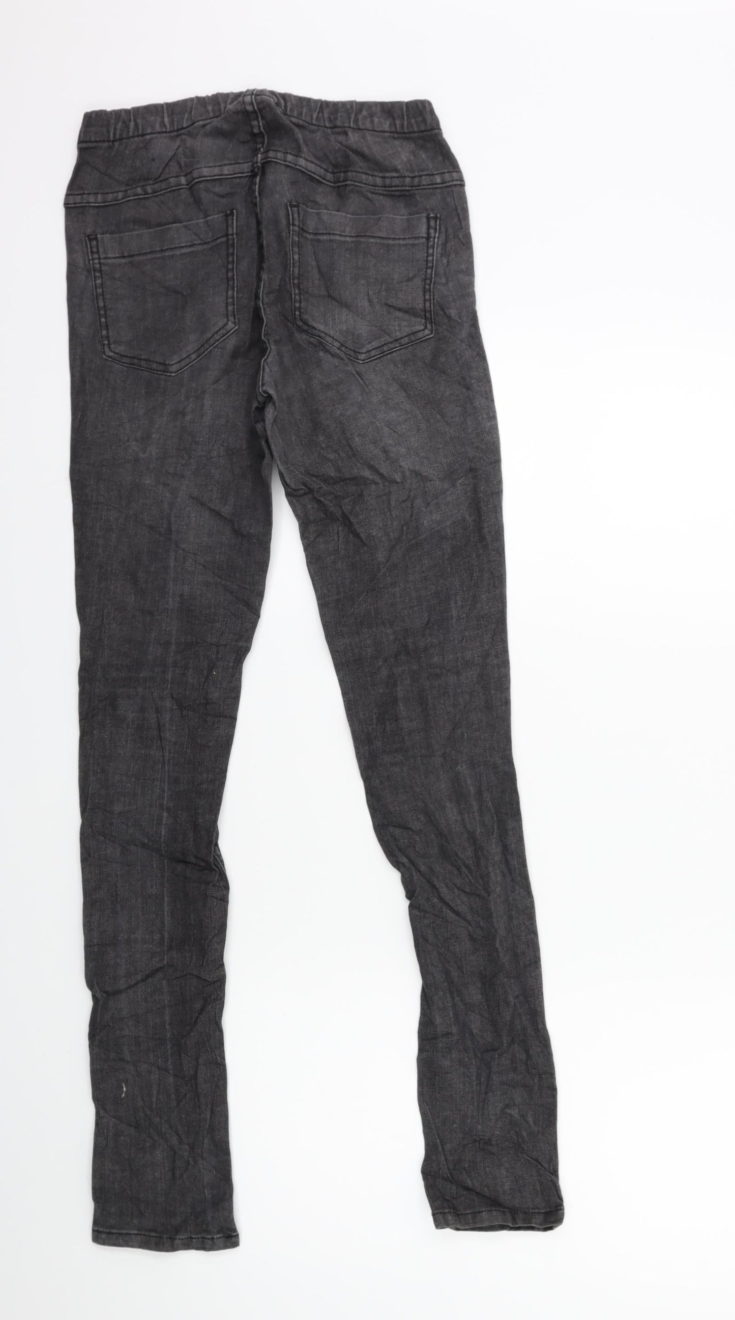 Pieces Womens Black  Denim Jegging Jeans Size S L30 in