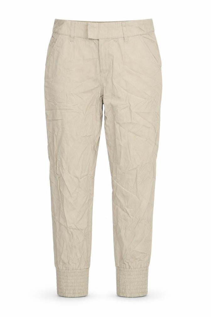 Saint Tropez Clothing Womens Beige   Chino Trousers Size 12 L28 in