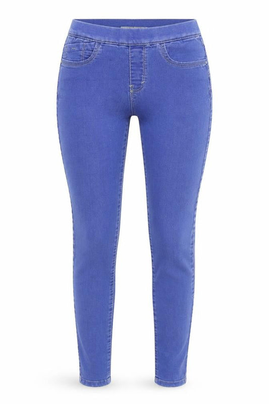 Denim & Co. Womens Blue  Denim Jegging Jeans Size 6 L28 in