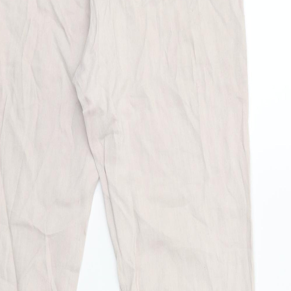 Jigsaw Womens Beige   Trousers  Size 10 L28 in