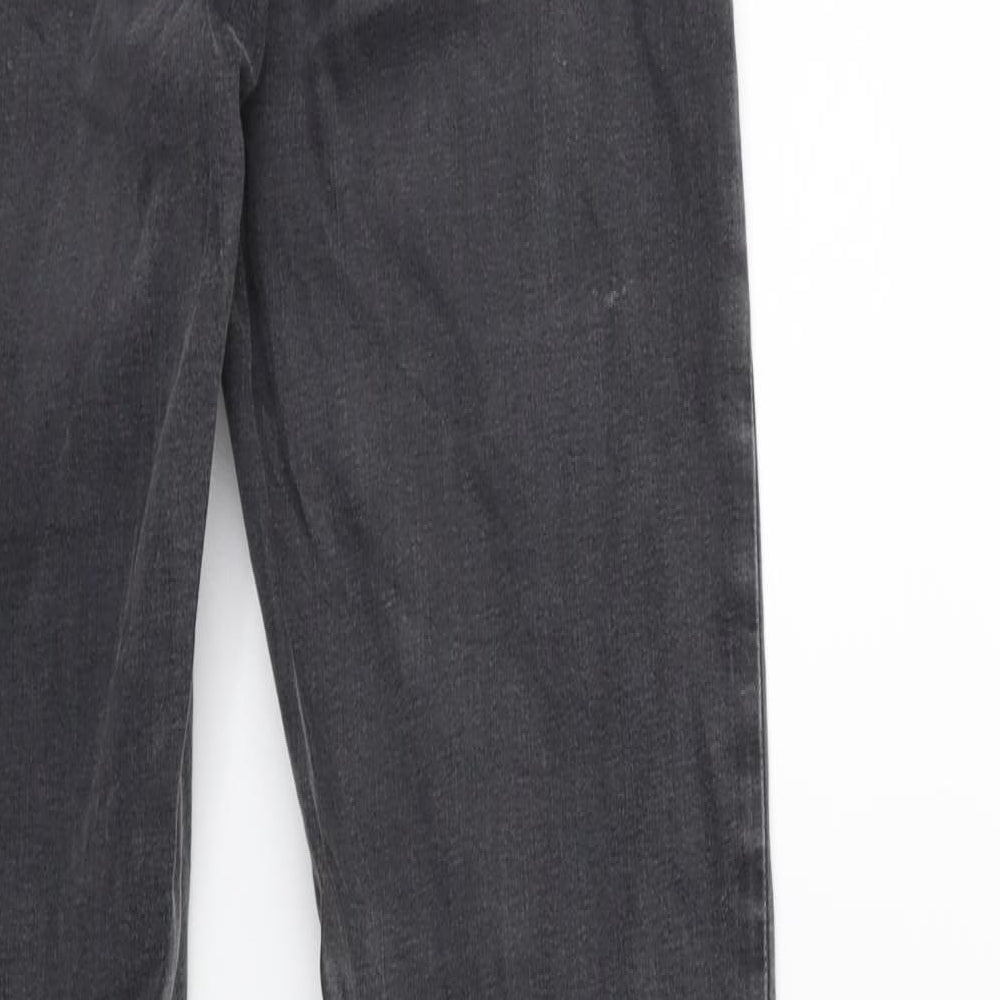 Preworn Womens Grey  Denim Skinny Jeans Size 26 in L31 in
