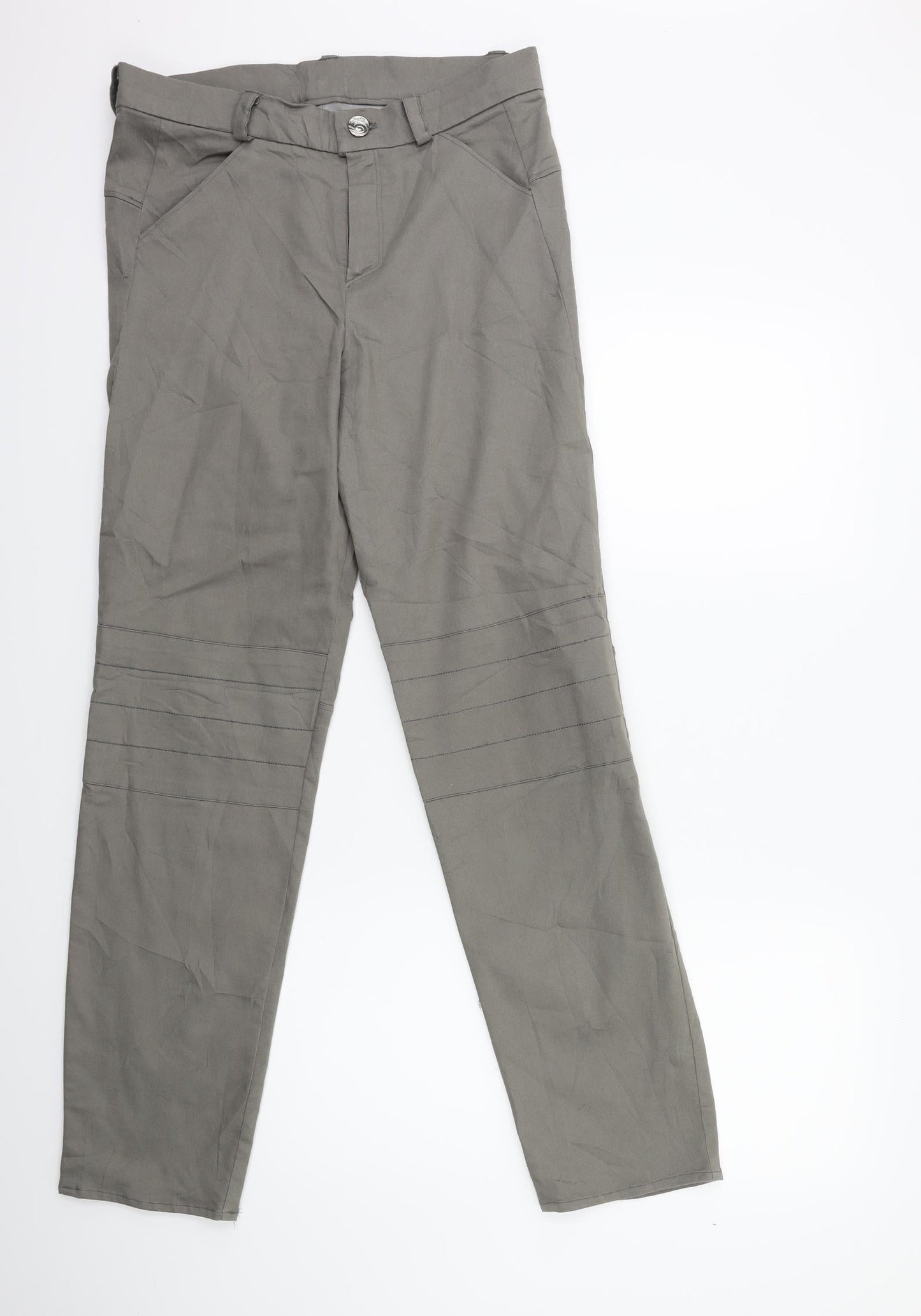 Preworn Womens Grey   Trousers  Size 30 in L30 in