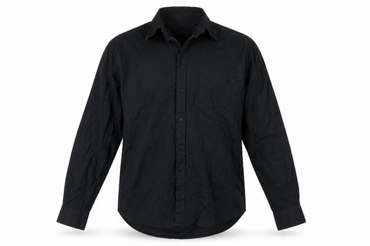 Cedarwood State Mens Black Button-Up Size 15.5