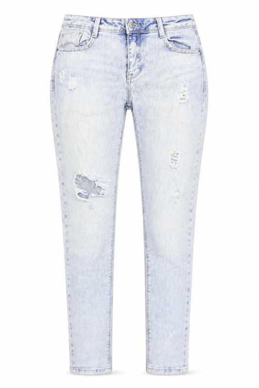 Denim & Co. Womens Blue   Skinny Jeans Size 8 L28 in