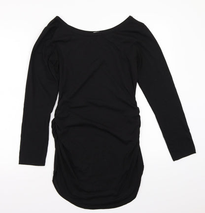 Preloved Ethan & cocoa Womens Black   A-Line  Size M - Front