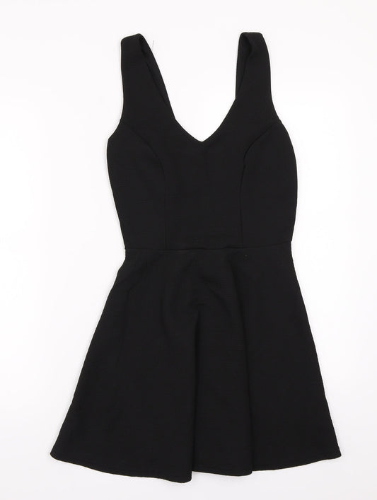 Topshop Womens Black   A-Line  Size 8