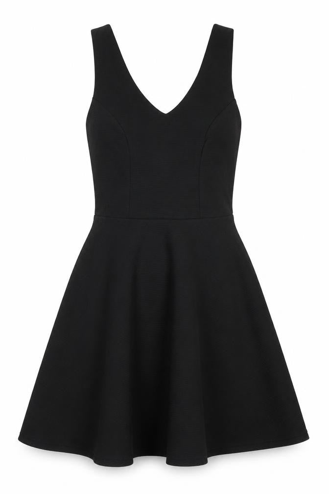 Topshop Womens Black   A-Line  Size 8