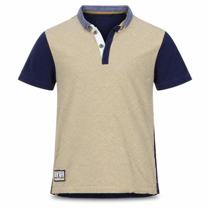 True dudes Boys Brown Striped  Basic Polo Size 10 Years