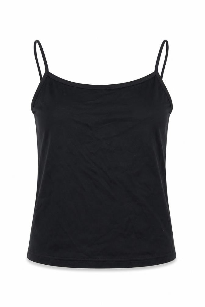 Preworn Womens Black   Basic Tank Size 10