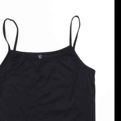 Preworn Womens Black   Basic Tank Size 10