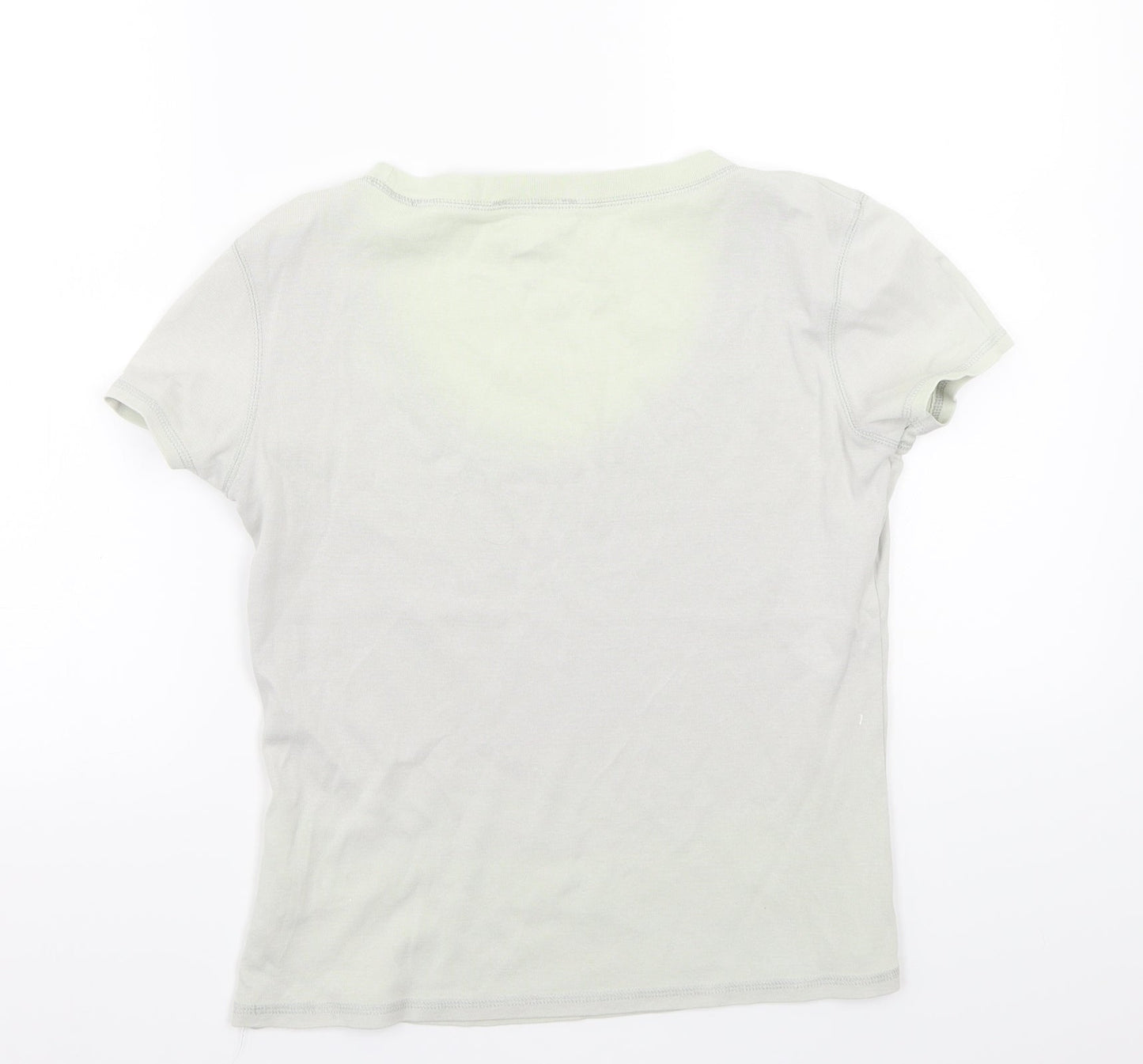 Marks and Spencer Womens Grey   Basic T-Shirt Size 12