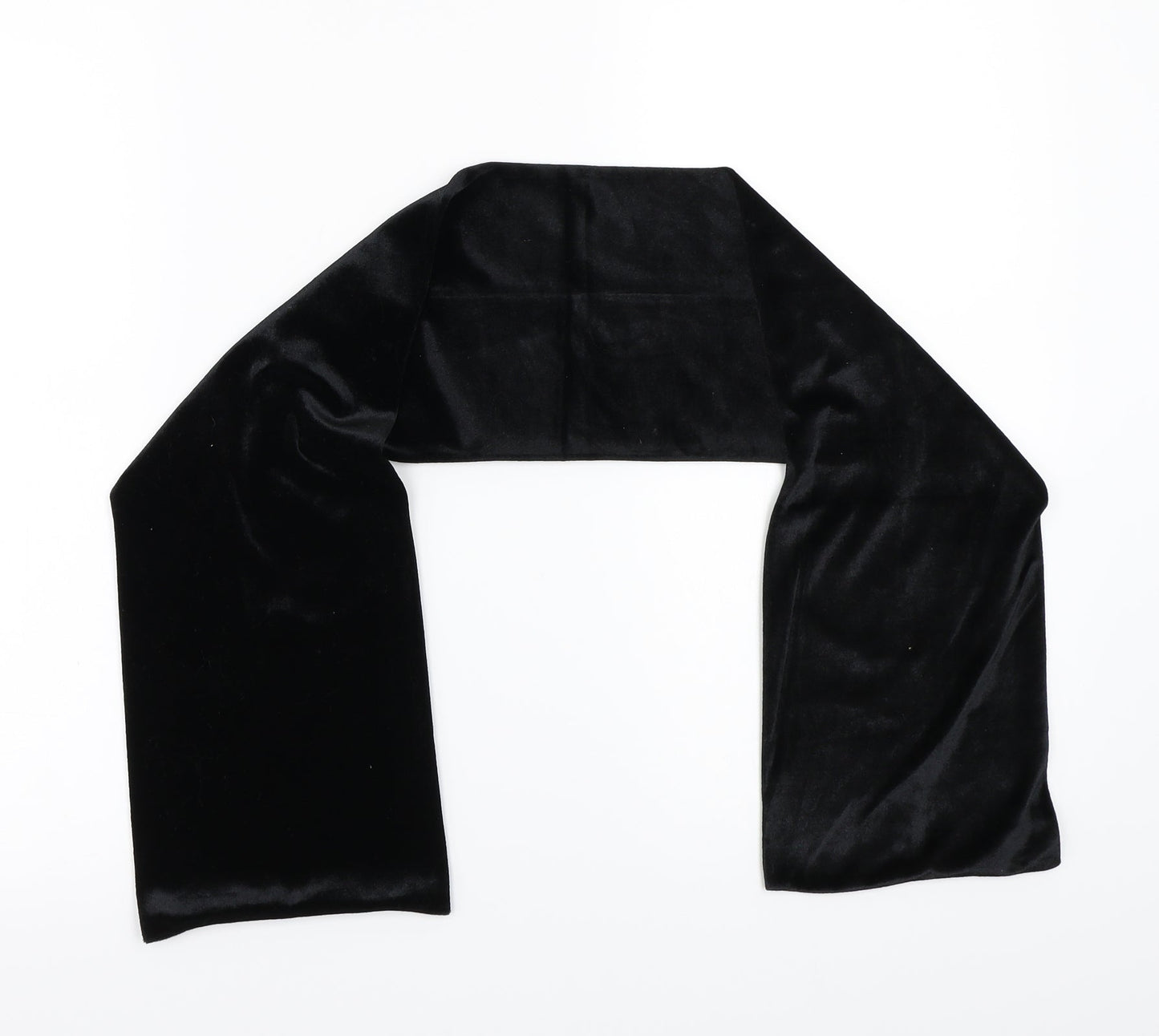 Preworn Womens Black    Scarf