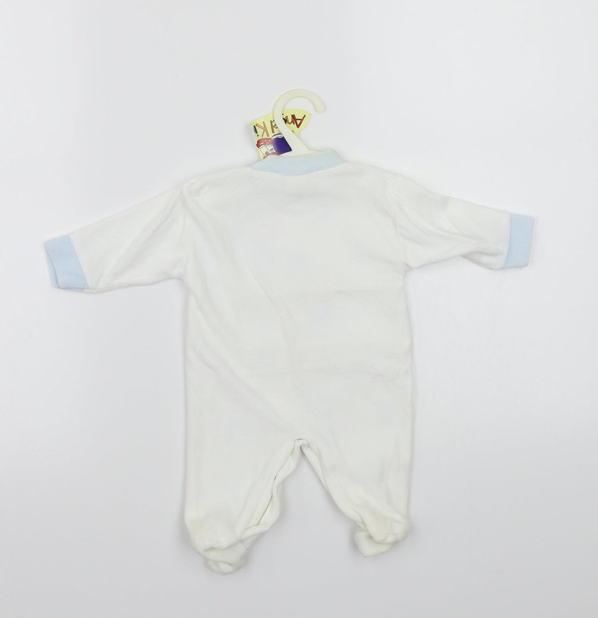 Angel Kids Girls White   Babygrow One-Piece Size 6-9 Months