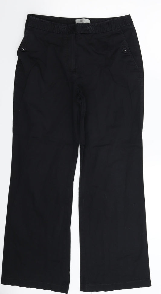 Marks and Spencer Womens Blue   Trousers  Size 10 L29 in