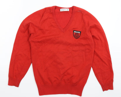 Trutex Mens Red   Pullover Jumper Size XS