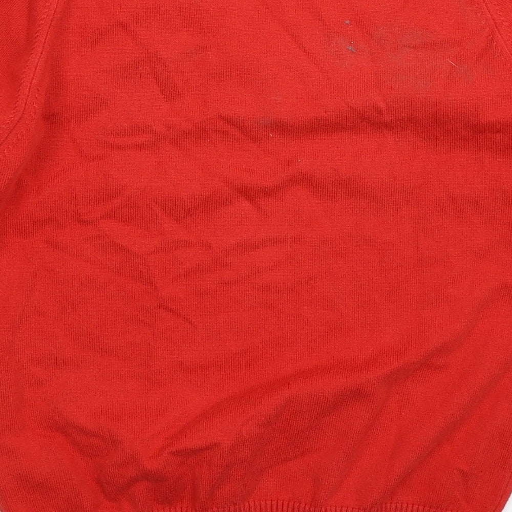 Trutex Mens Red   Pullover Jumper Size XS