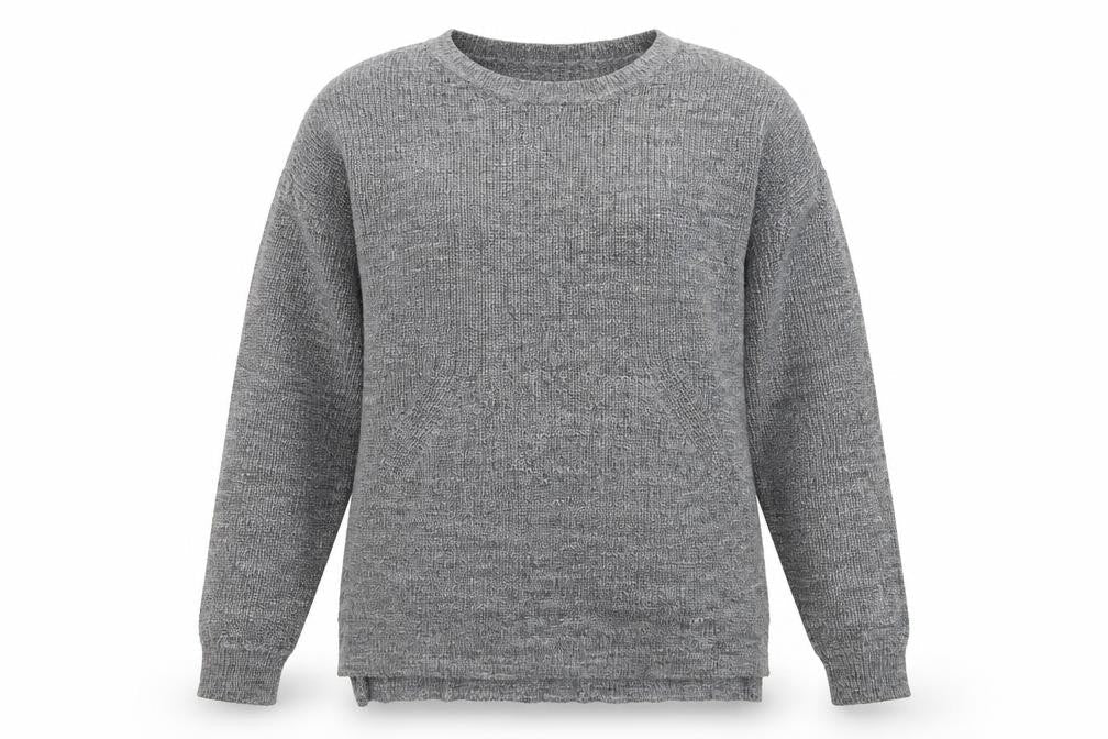 Divided Womens Grey  Knit Pullover Jumper Size L