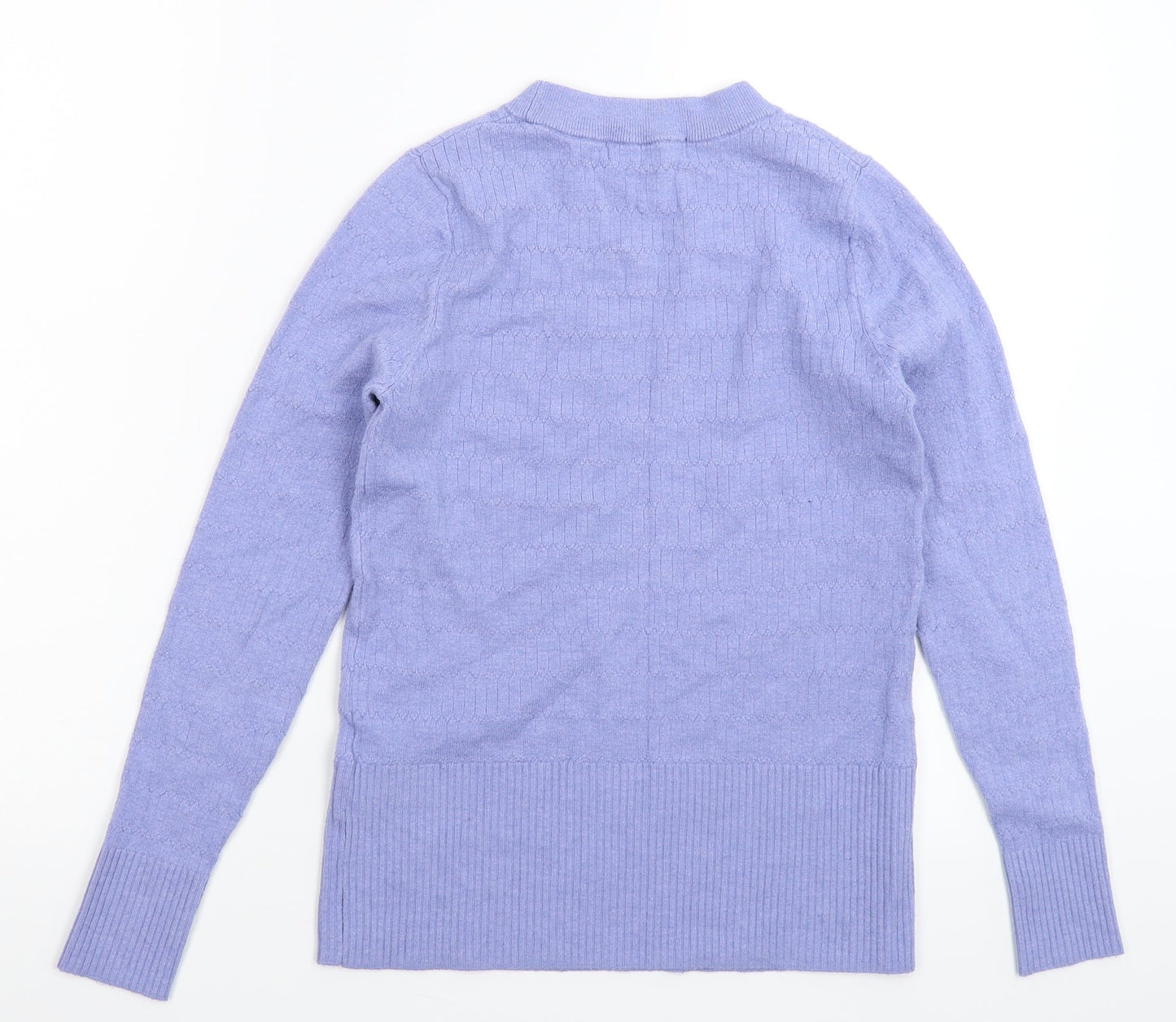 Marks and Spencer Womens Blue  Knit Pullover Jumper Size 10