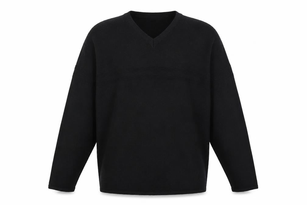 O Club Mens Black   Pullover Jumper Size L