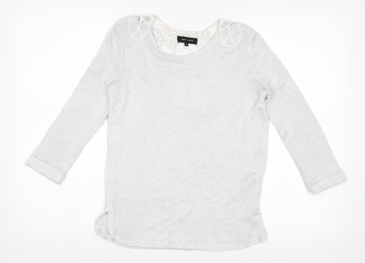 New Look Womens Blue   Jersey Blouse Size 6