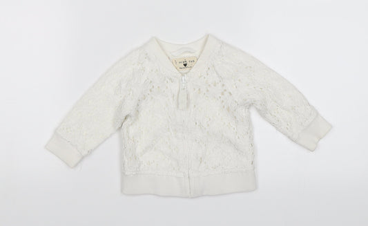 NEXT Baby White   Jacket  Size 3-6 Months