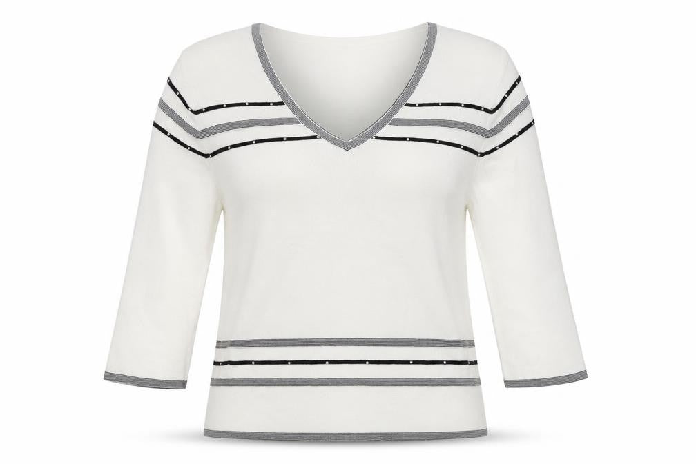 Sky designs Womens White   Pullover Jumper Size 2