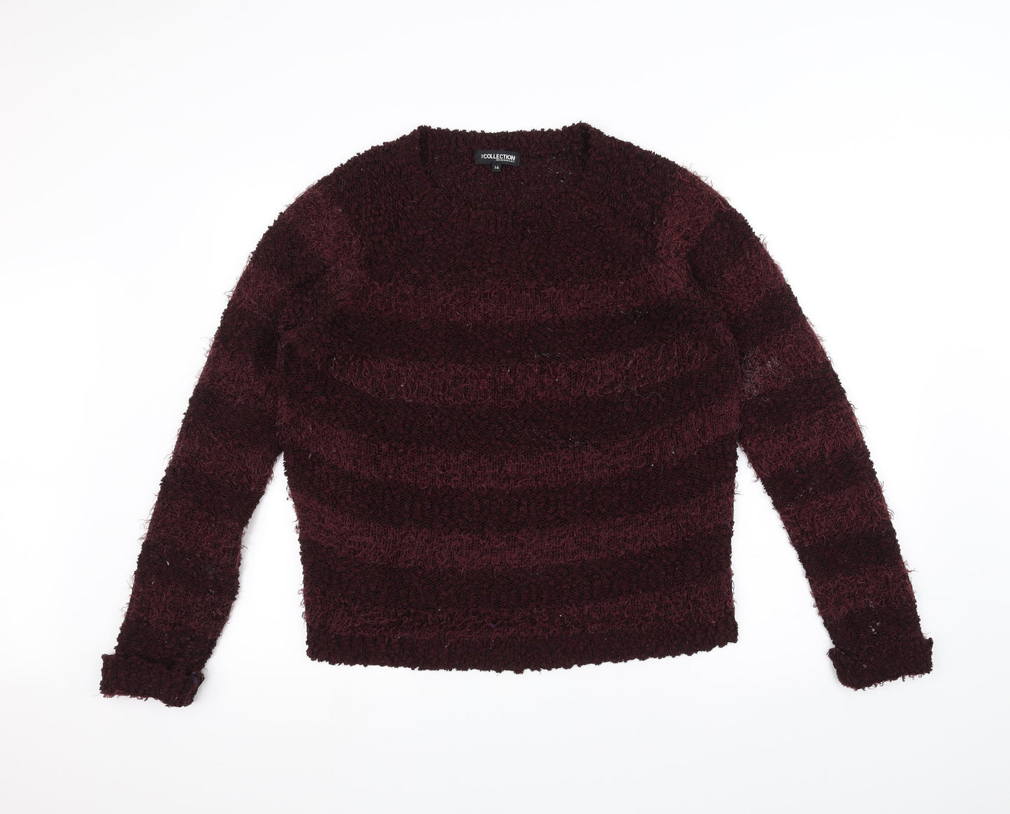 Debenhams Womens Purple   Pullover Jumper Size 16