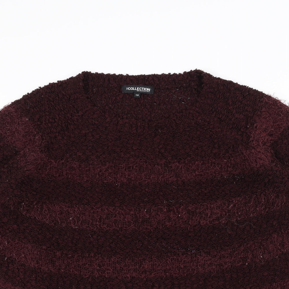Debenhams Womens Purple   Pullover Jumper Size 16