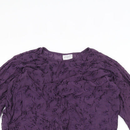 Nougat Womens Purple   Pullover Jumper Size L