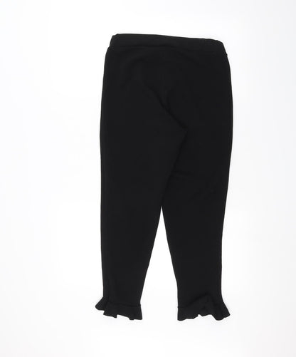 Select Womens Black   Trousers  Size 10 L22 in