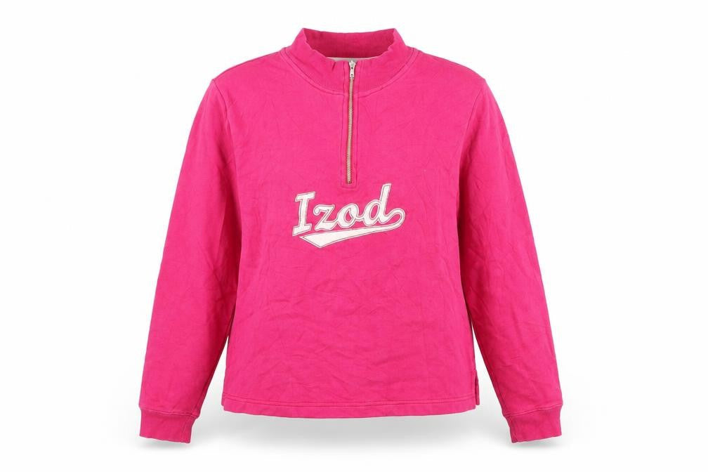IZOD Womens Pink   Pullover Jumper Size L