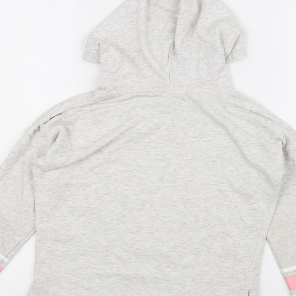 H&M Girls White   Pullover Hoodie Size 9-10 Years
