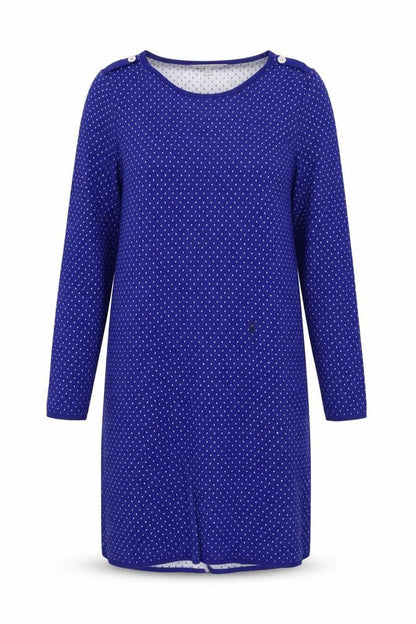 Salty Crew Womens Blue Polka Dot  A-Line  Size 12
