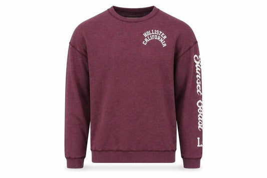 Hollister Mens Red   Pullover Jumper Size S