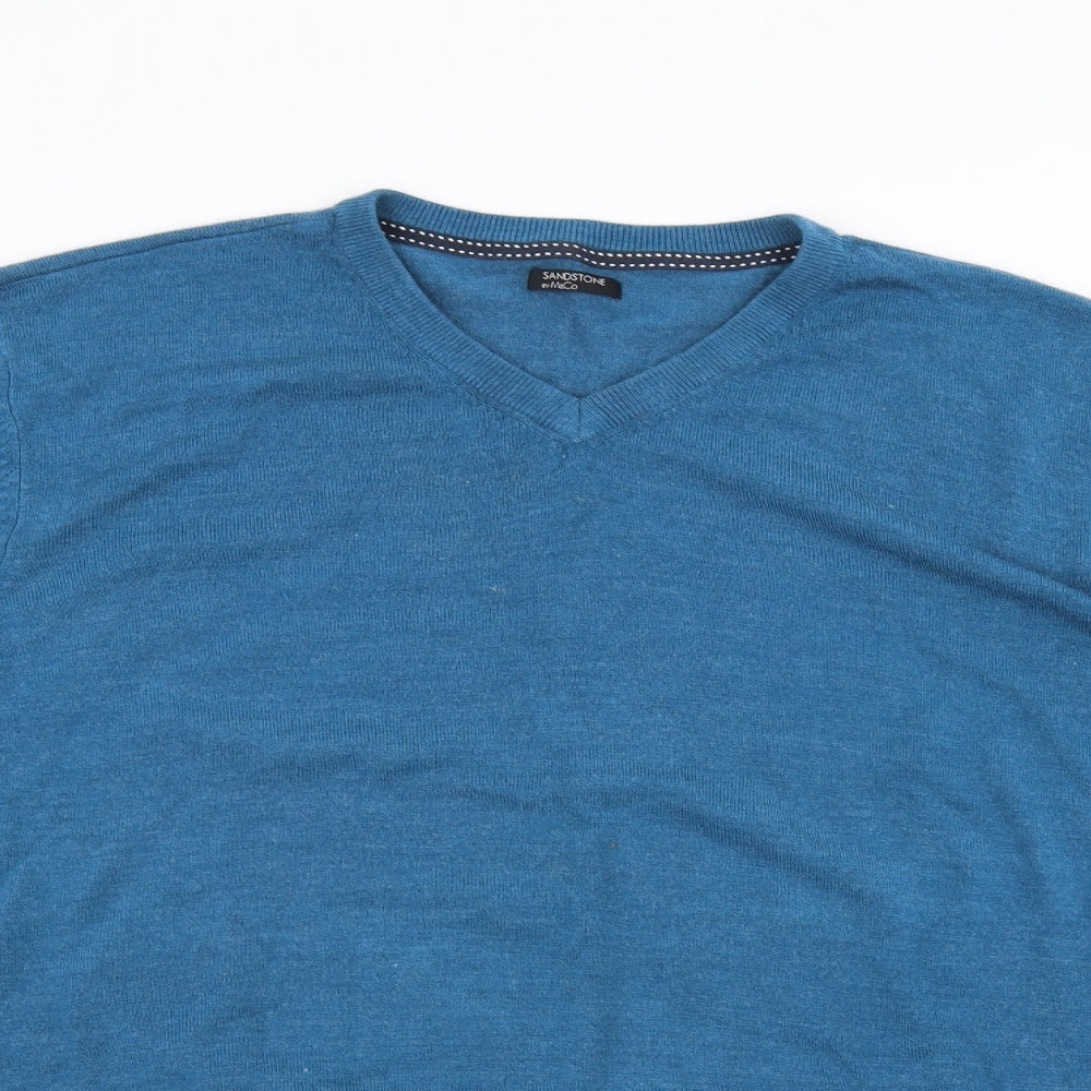 M&Co Womens Blue   Pullover Jumper Size 2XL