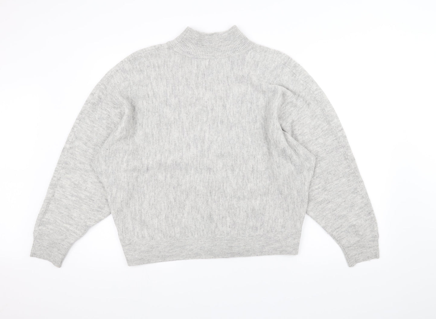 H&M Womens White   Pullover Jumper Size M