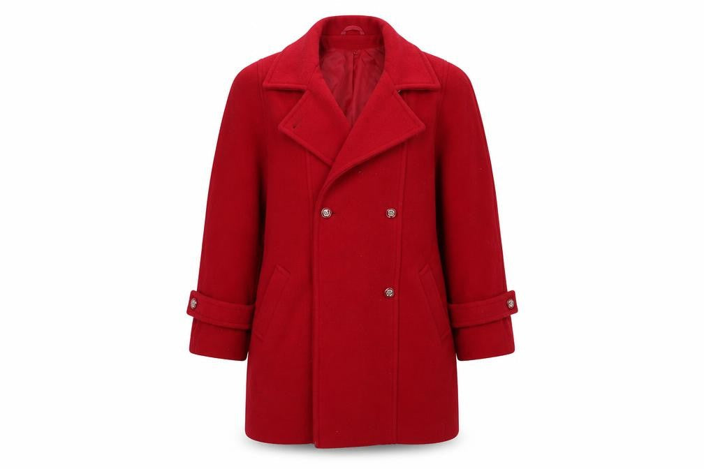 Berkertex Womens Red   Varsity Jacket Coat Size 14