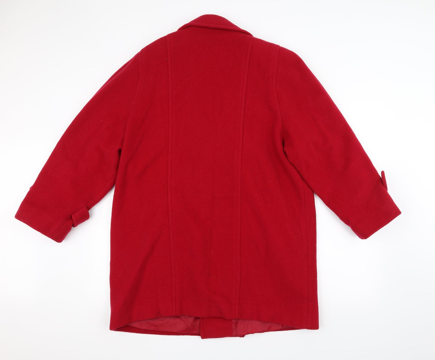 Berkertex Womens Red   Varsity Jacket Coat Size 14