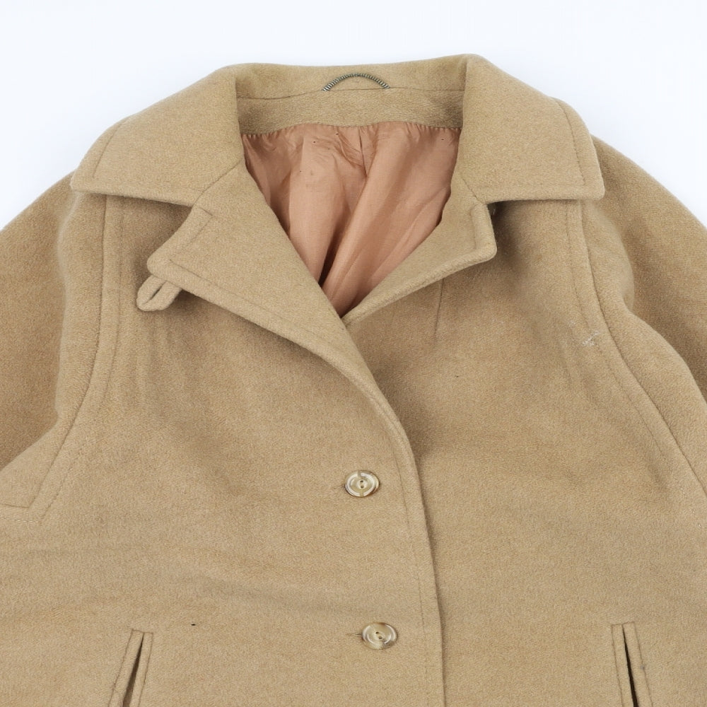 Julius Womens Brown   Overcoat Coat Size 16