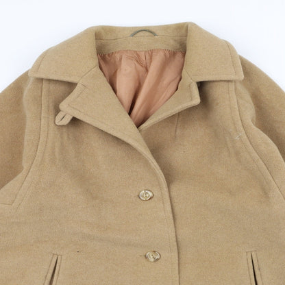 Julius Womens Brown   Overcoat Coat Size 16