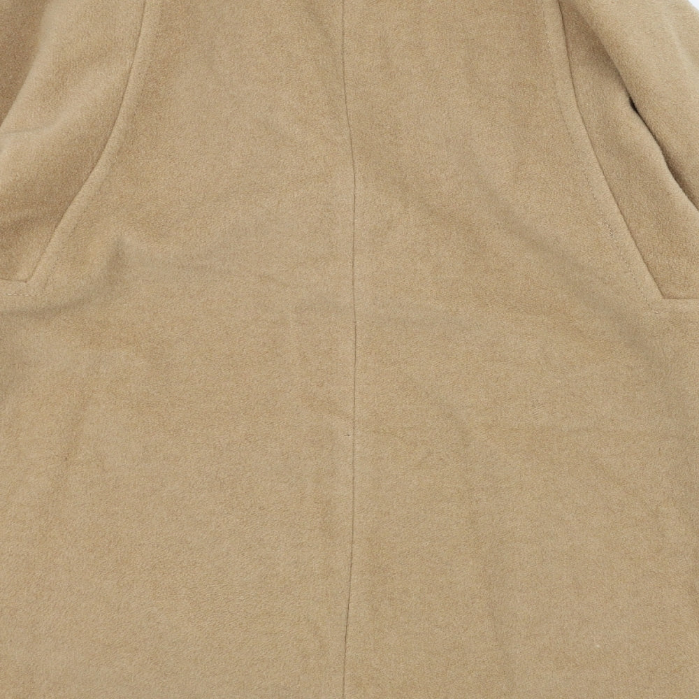 Julius Womens Brown   Overcoat Coat Size 16