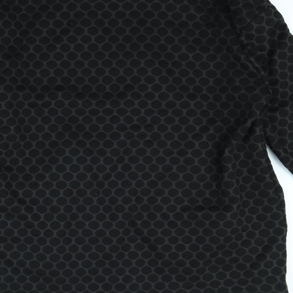 H&M Womens Black Polka Dot  Jacket  Size M