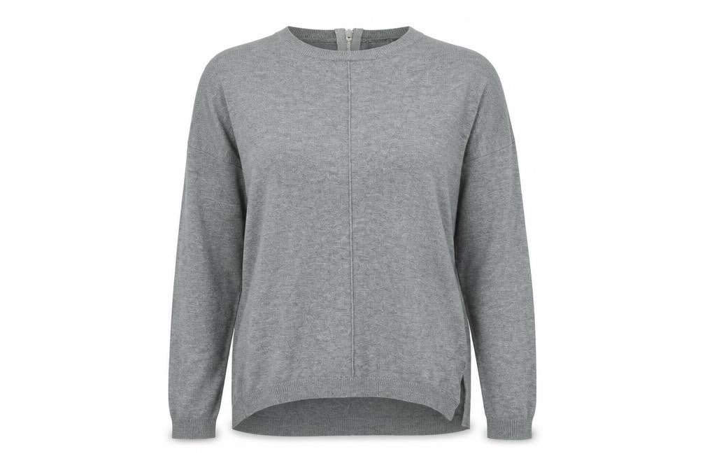 Atmosphere Womens Grey  Rayon Pullover Jumper Size S