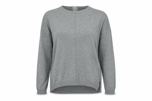 Atmosphere Womens Grey  Rayon Pullover Jumper Size S