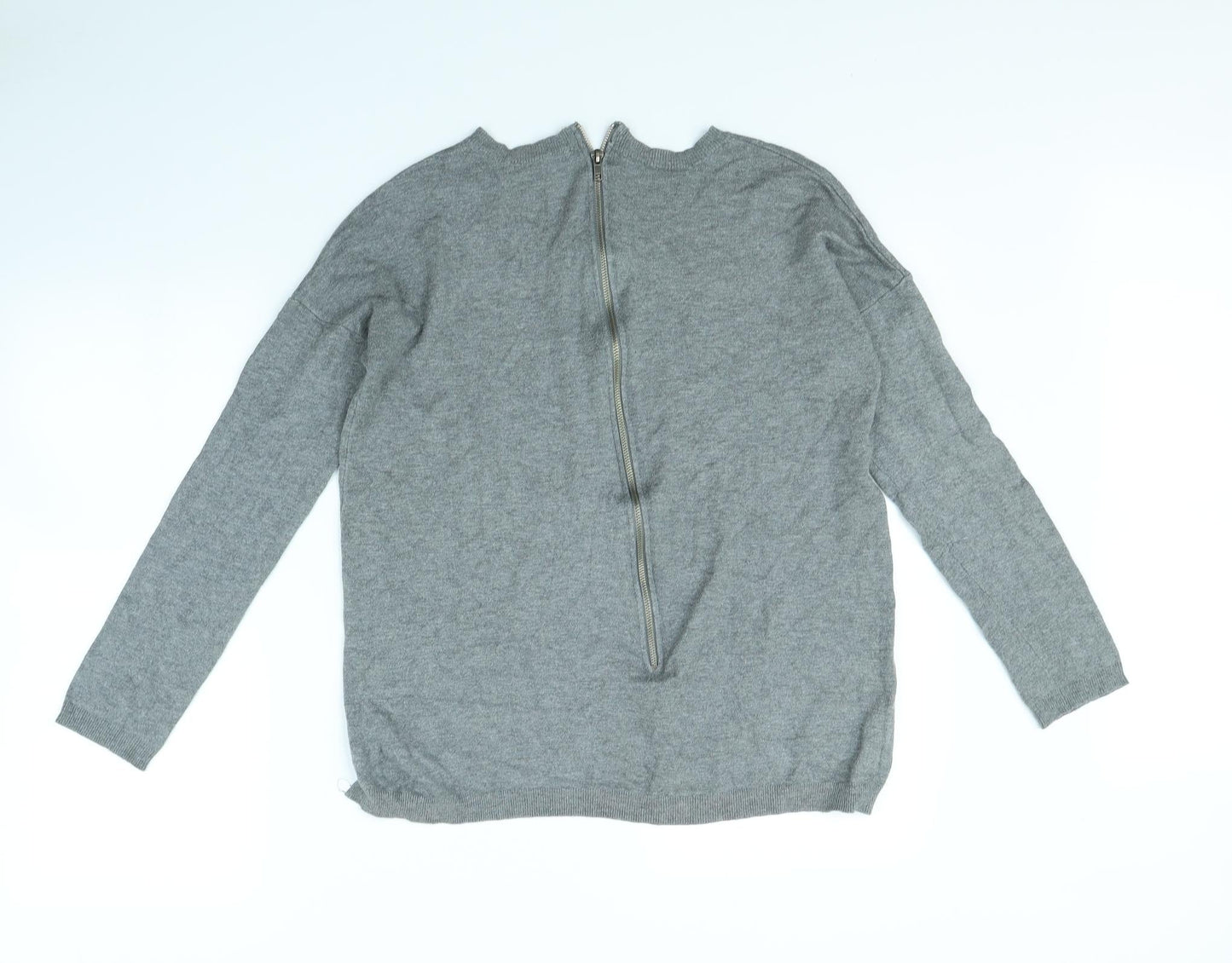 Atmosphere Womens Grey  Rayon Pullover Jumper Size S