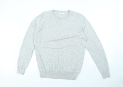 Open Mens Grey   Pullover Jumper Size M