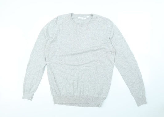 Open Mens Grey   Pullover Jumper Size M