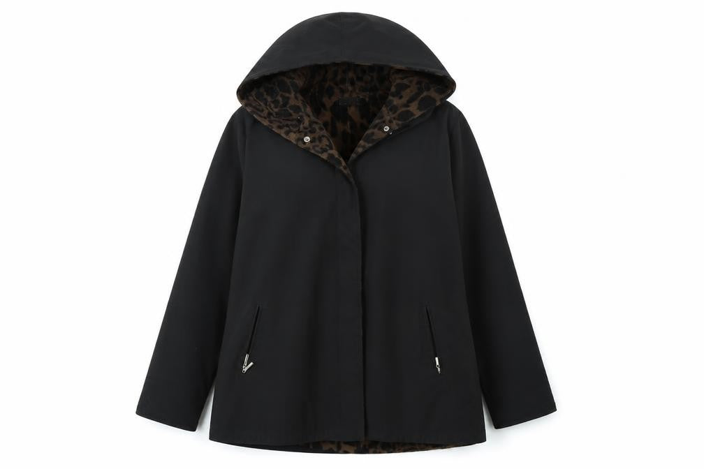 ELVI Womens Black   Jacket Coat Size S