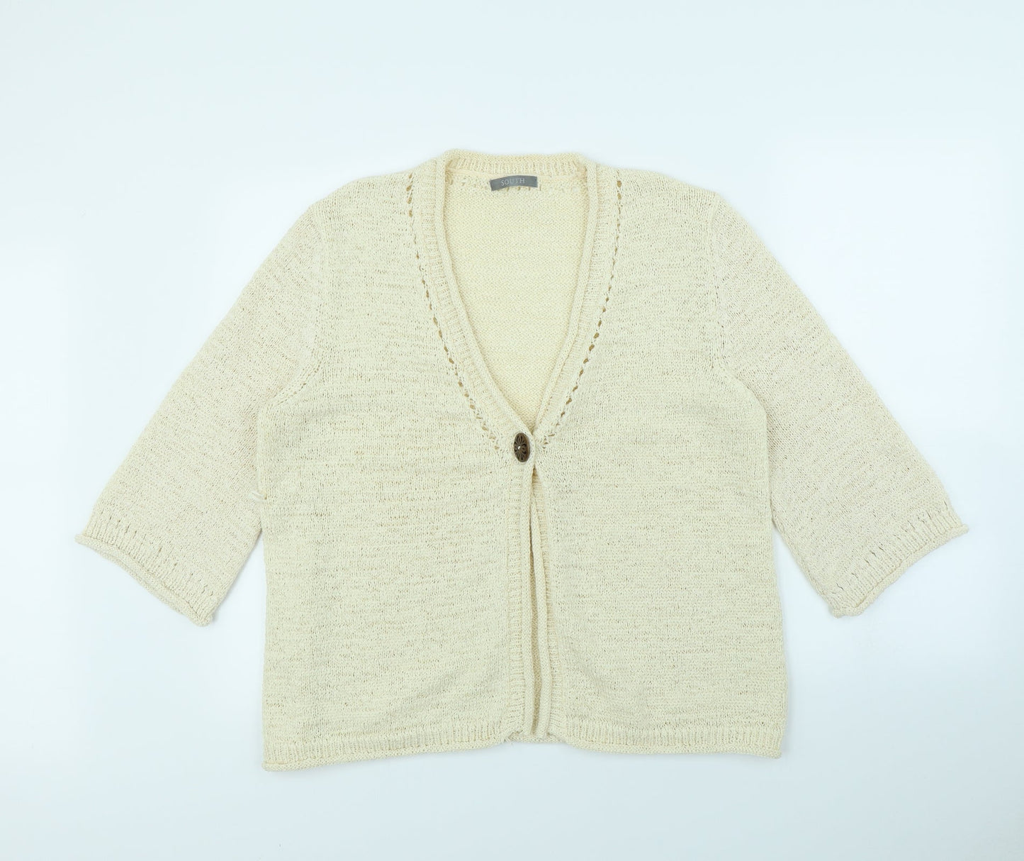 South Womens Beige   Jacket  Size 18