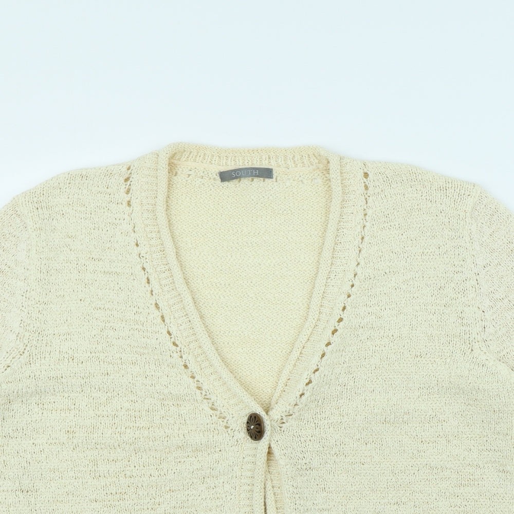South Womens Beige   Jacket  Size 18